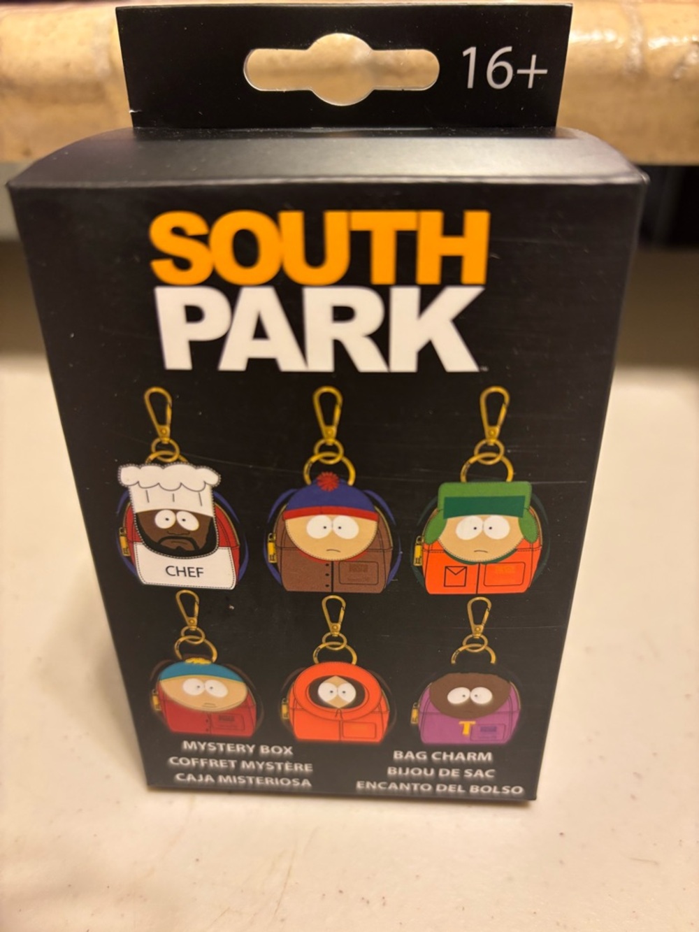 South Park Mystery Bag Charm   Loungfly - Black